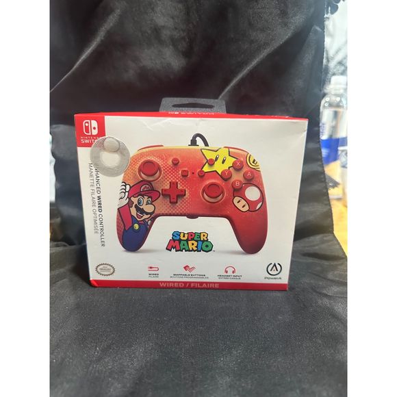 Power A Nintendo Switch Super Mario Wired Controller - Picture 1 of 4